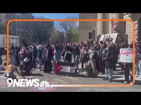 Protests over war in Gaza sweep college campuses