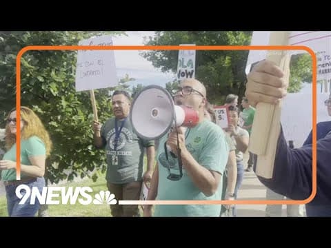 Denver teachers hold walkout