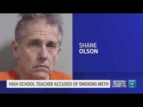 Officers catch high school teacher smoking meth in Winter Haven park, police say