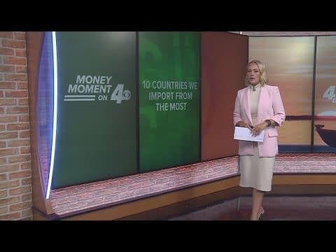 Money Moment on 4: 10 countries we import from the most