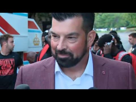 Ohio State Buckeyes arrive in Bloomington ahead of season opener