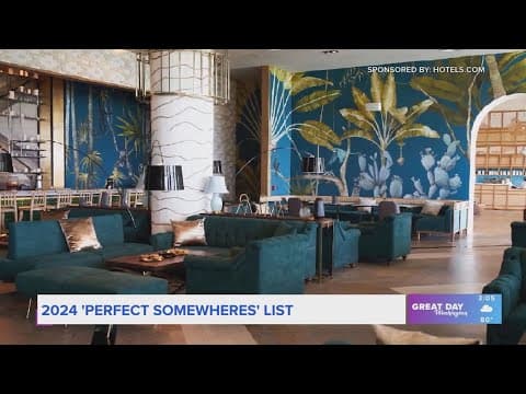 Hotels.com releases their top hotel picks for 2024