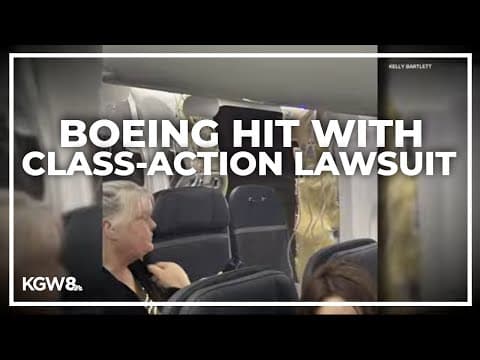 Boeing sued by Alaska Airlines passengers after plane blowout