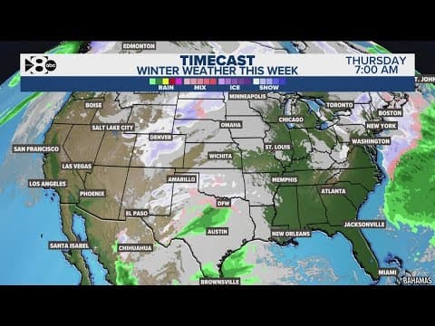 Wintery weather is coming to North Texas. Will it be snow? sleet? or ice