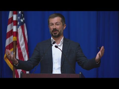 Pete Buttigieg, Indiana Democrats rally at Indiana Statehouse against redistricting