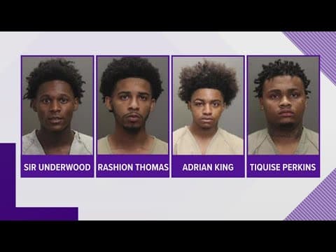 4 charged with aggravated robbery after attempted car break-in in east Columbus