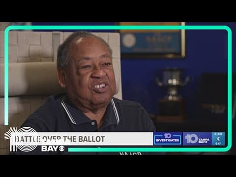 NAACP leader in Tampa talks recent challenges to Voting Rights Act