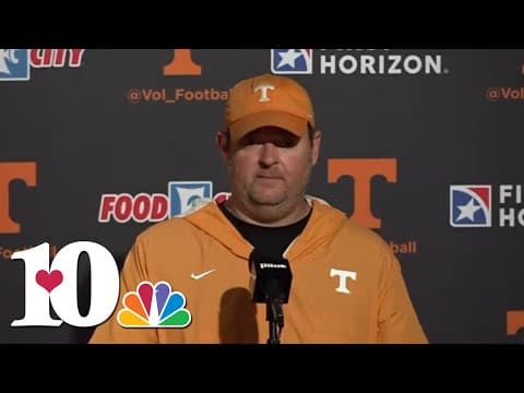 Josh Heupel speaks after Vols second scrimmage