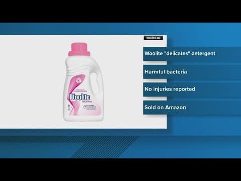 Laundry detergent sold on Amazon recalled