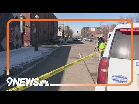 Denver Police investigate multiple pedestrian-involved crashes Sunday that left one dead