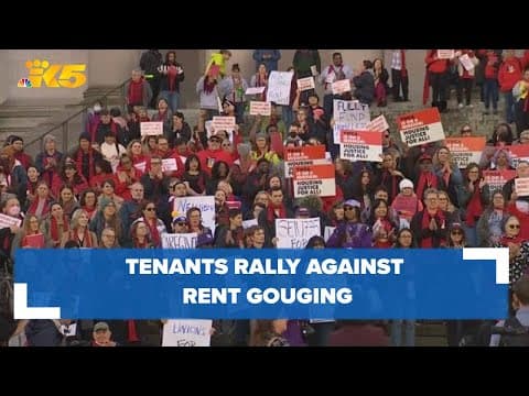 Hundreds of tenants to rally at the state Capitol to oppose rent gouging