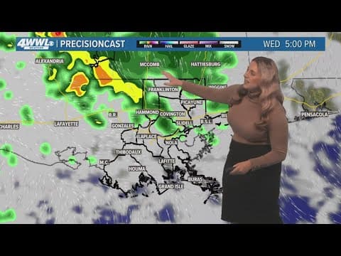 Wednesday 12PM First Weather: Showers and roller coaster temps