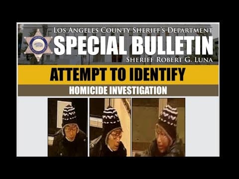 Officials release suspect photo, give briefing on LA area shooting