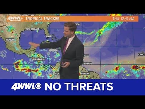 Tropical Update: No threats for the next 7 days