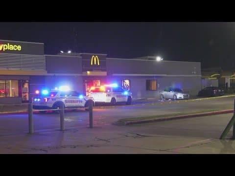 Deputies investigating deadly shooting in parking lot of McDonald's in west Harris County