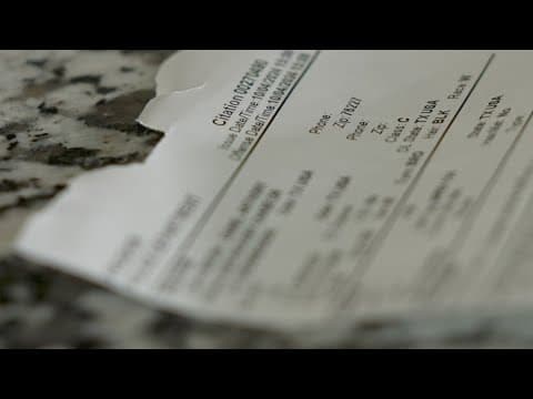 North Texas driver receives citation for license plates during a test drive at dealership