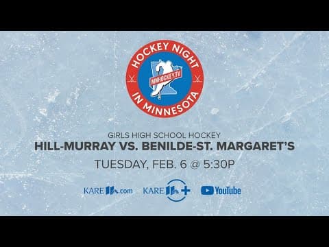 WATCH: Hockey Night in Minnesota | Hill-Murray vs. Benilde-St. Margaret's (Girls)