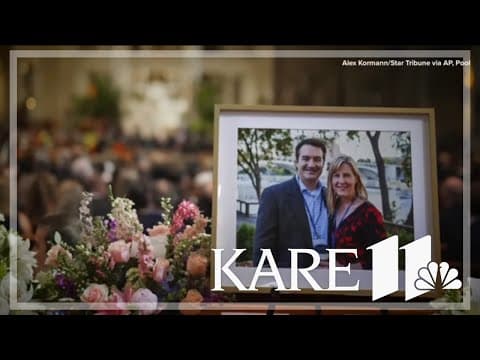 Funeral held for Melissa and Mark Hortman