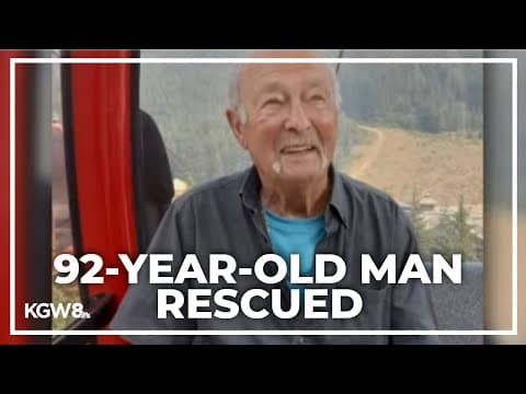 92-year-old man rescued after surviving night in freezing eastern Oregon temperatures