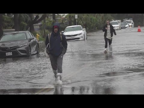 Widespread rain, flooding, mountain snow and strong winds hit San Diego County