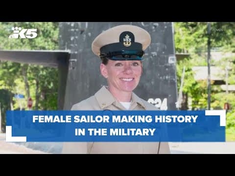 Female sailor makes history in the military