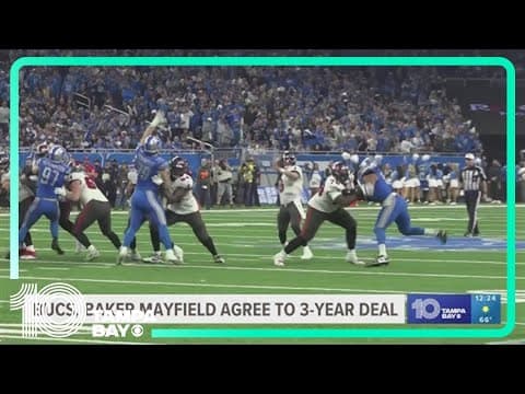 Baker Mayfield staying with the Bucs as 3-year, $115 million deal reached