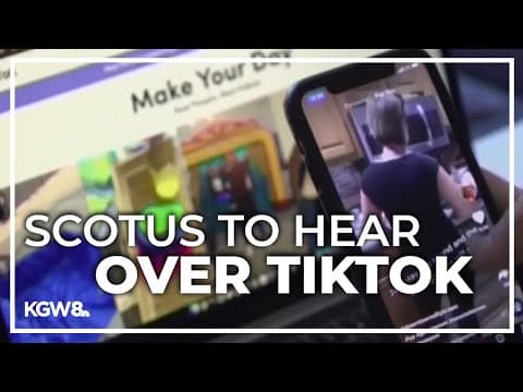 Supreme Court will hear arguments on TikTok ban law