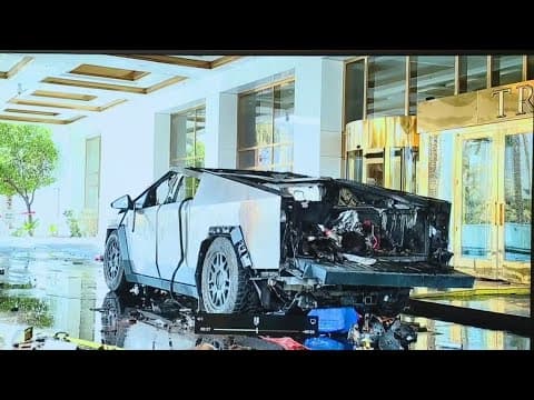 FBI shares quotes from Las Vegas Tesla Cybertruck explosion suspect