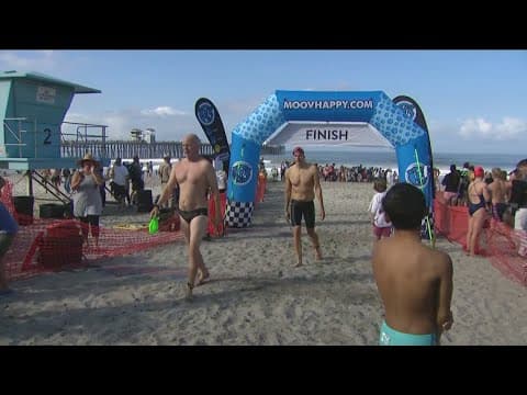Celebrations kick off at the Oceanside Labor Day Pier swim