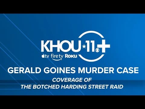 Ex-Houston cop Gerald Goines murder case from botched raid to 60 years in prison | KHOU 11+