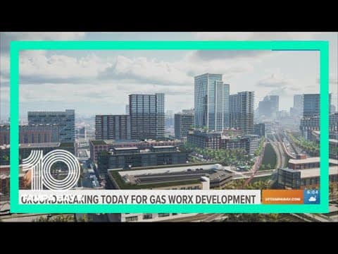 Tampa city leaders to break ground on Gas Worx development project in Ybor City