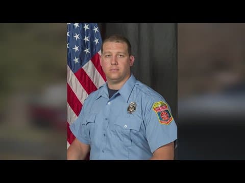 Procession for firefighter killed in Sterling house explosion