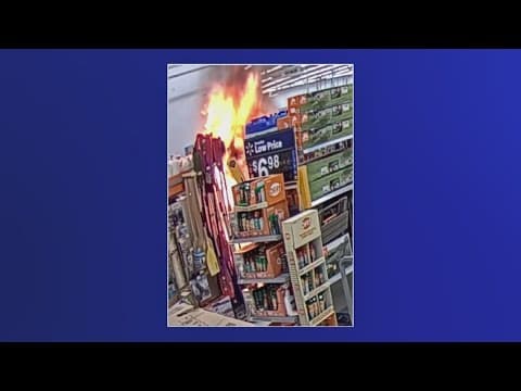 Man set fire at Walmart in Jefferson Parish, sheriff's office says