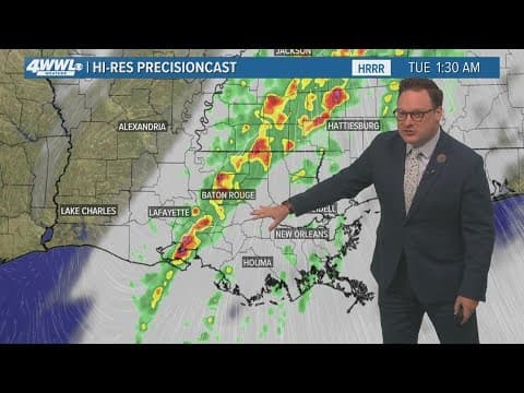 New Orleans Weather: Possible severe storms overnight