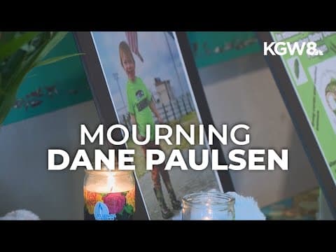 Portland memorial honors 2-year-old Dane Paulsen, found dead in Siletz River
