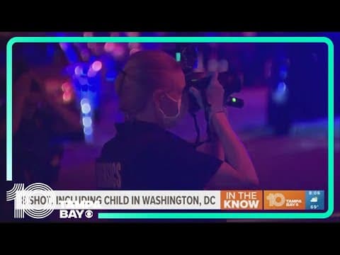 8 people shot, including 12-year-old, in Washington, D.C.