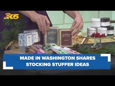 Made in Washington shares stocking stuffer ideas from local brands, businesses