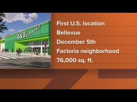 Largest Asian supermarket in Washington state to open in Bellevue in December