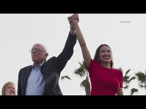 Bernie Sanders and AOC speak at "Stop Oligarchy" rally in Greeley