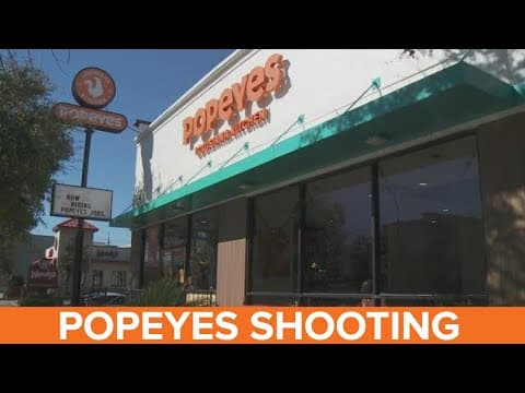 Shooting at busy New Orleans Popeyes left one injured