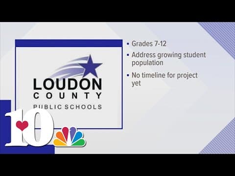 Loudon Co. Schools working to build new school for grades 7-12