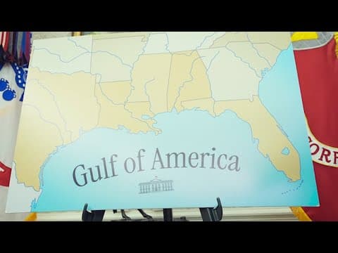 DeSantis signs 'Gulf of America' name change bills into law