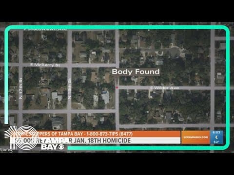 $5K reward offered for help finding accused killer of Tampa man