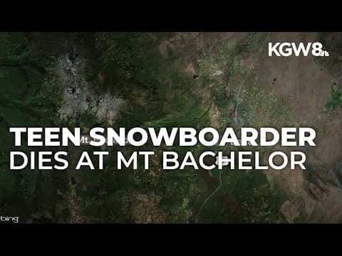 13-year-old snowboarder killed after crashing into tree at Oregon's Mt. Bachelor Ski Resort