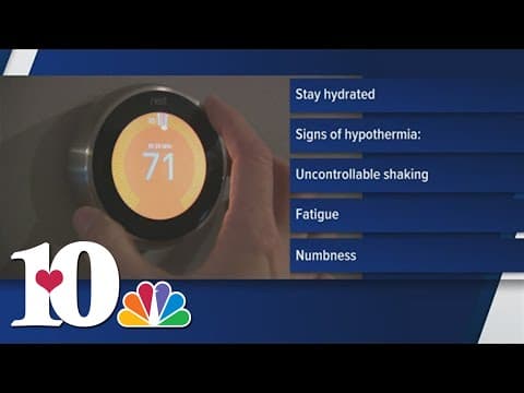 With temperatures dropping, here are some safety tips