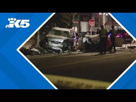 8 people injured in crash caused by street racer in Seattle