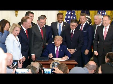 Trump to sign bills reversing Biden-era EV rules and California mandates (FULL VIDEO)