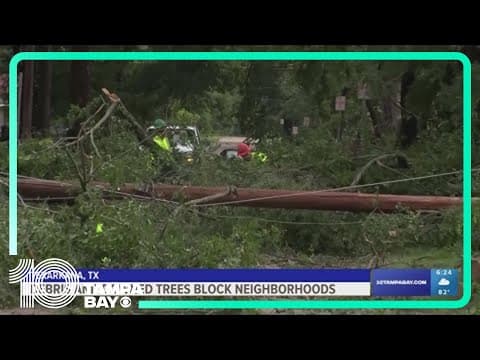 Beryl rips through Louisiana and Texas devastating communities