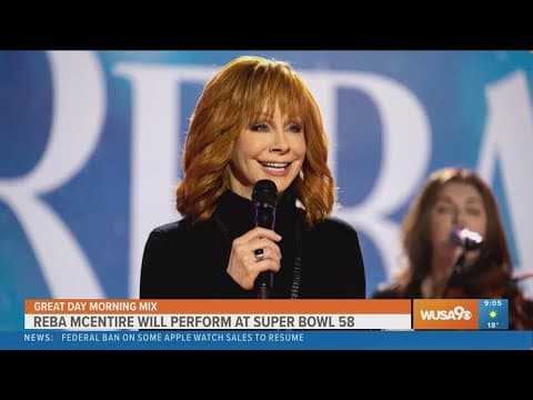 Great Day Morning Mix: Reba McEntire to sing Super Bowl national anthem & the Songwriters Hall of Fa