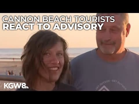 Cannon Beach residents, tourists warned to stay off beaches after tsunami advisory